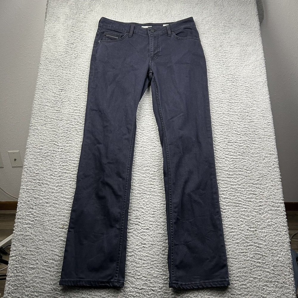 Mustang Sissy Straight Comfort Fit High Rise Women’s Jeans Size 31 Dark Blue